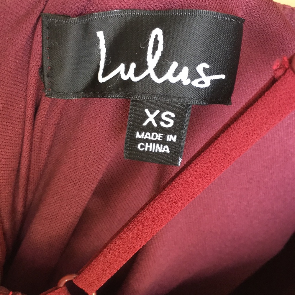LULUS BACKLESS RED DRESS - Picture 7 of 7